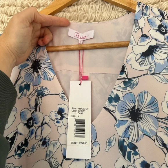 NWT: Parker Floral Mini Shift Dress